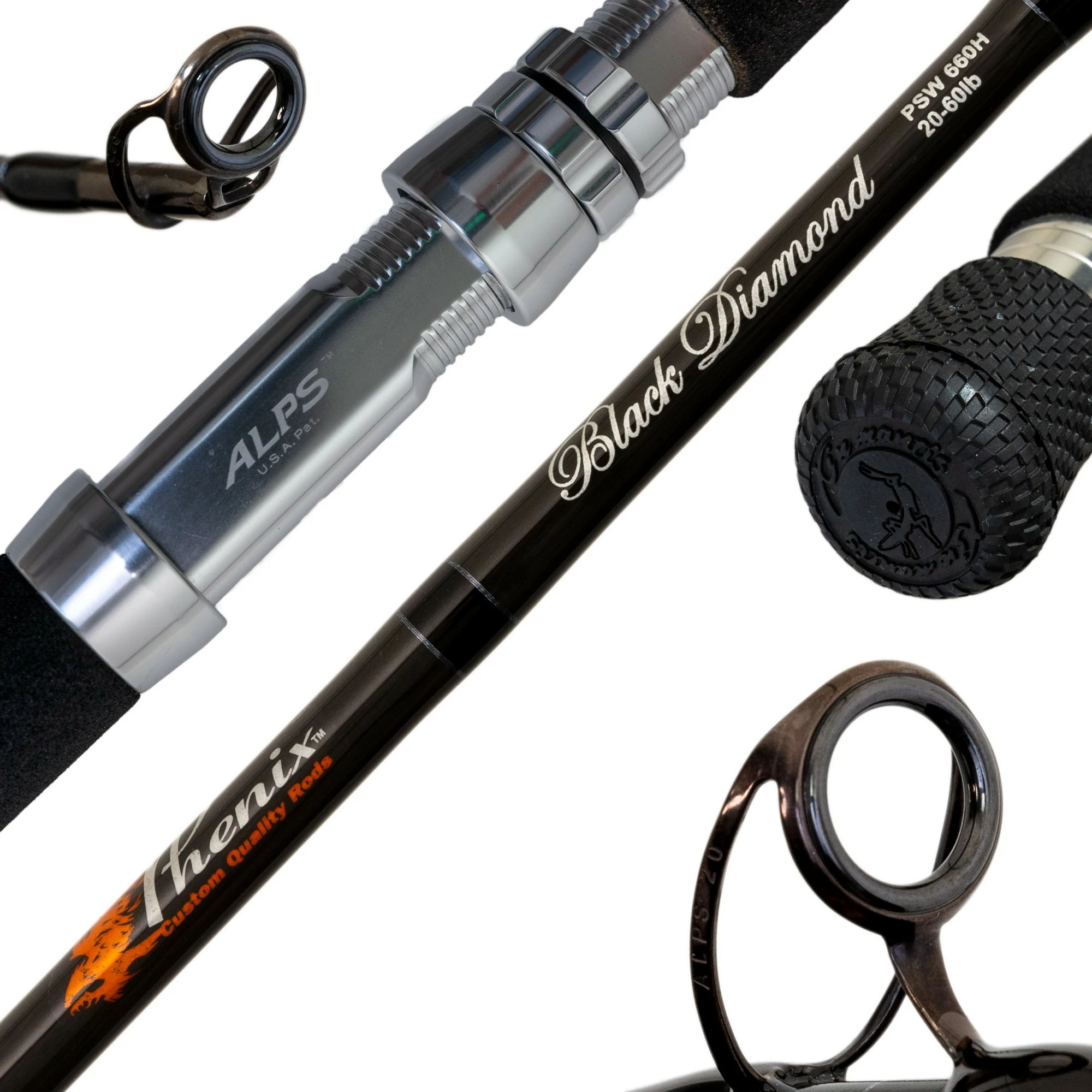 Phenix Rods Phenix Black Diamond Saltwater Casting Rods - Image 2