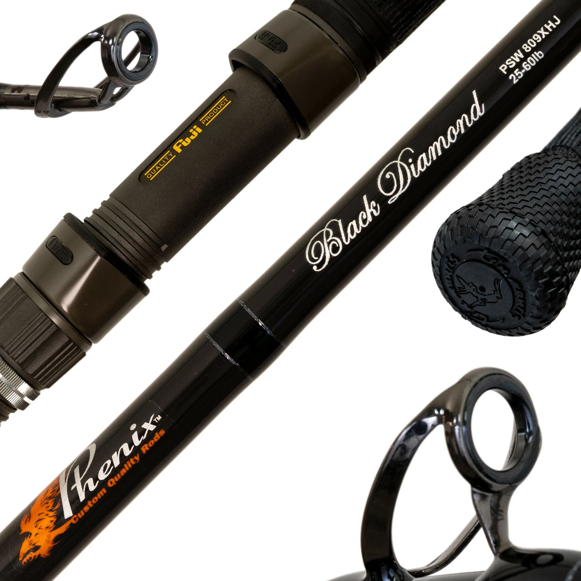 Phenix Rods Phenix Black Diamond Saltwater Casting Rods