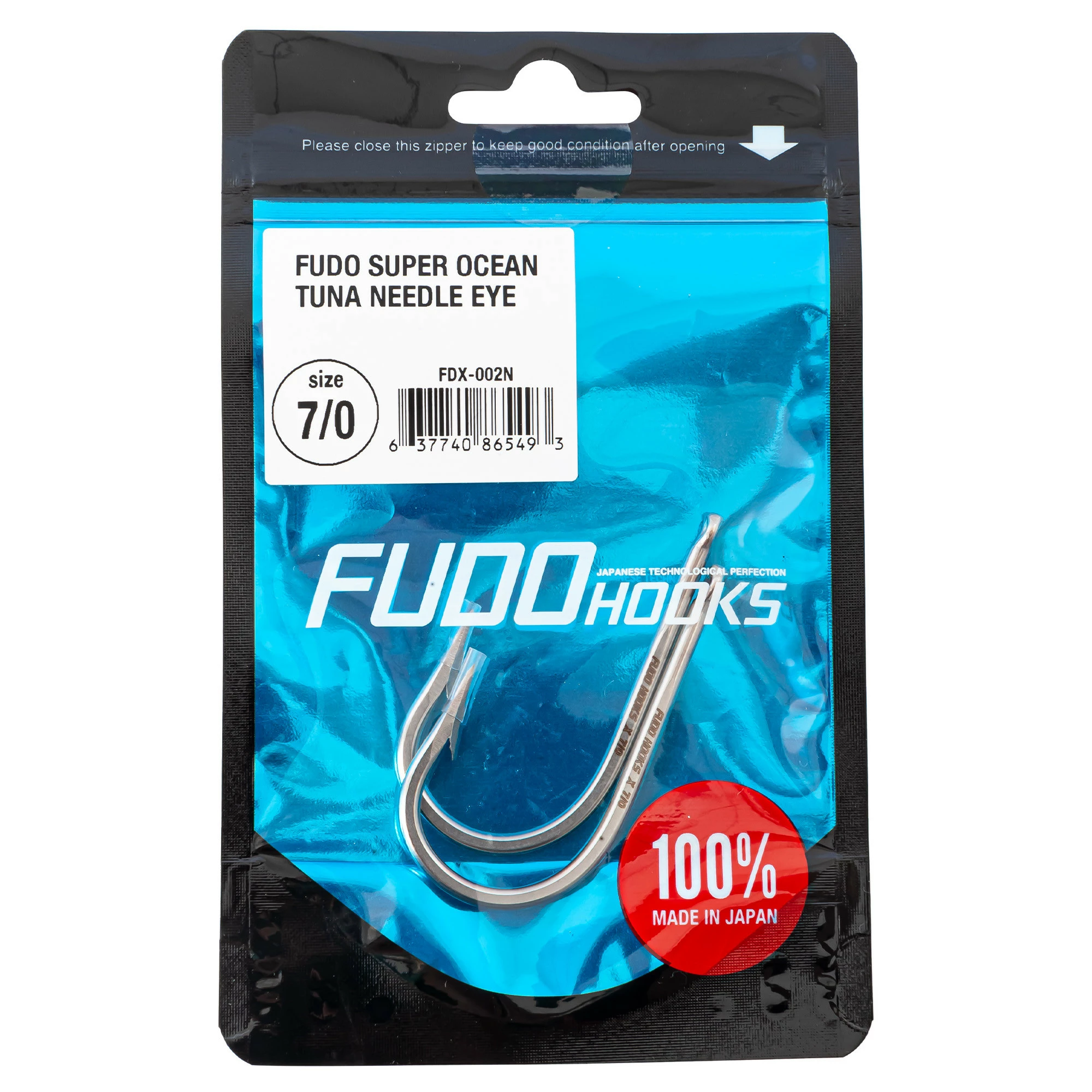 FUDO Hooks FUDO Super Ocean Tuna Needle Eye Hooks - Image 2