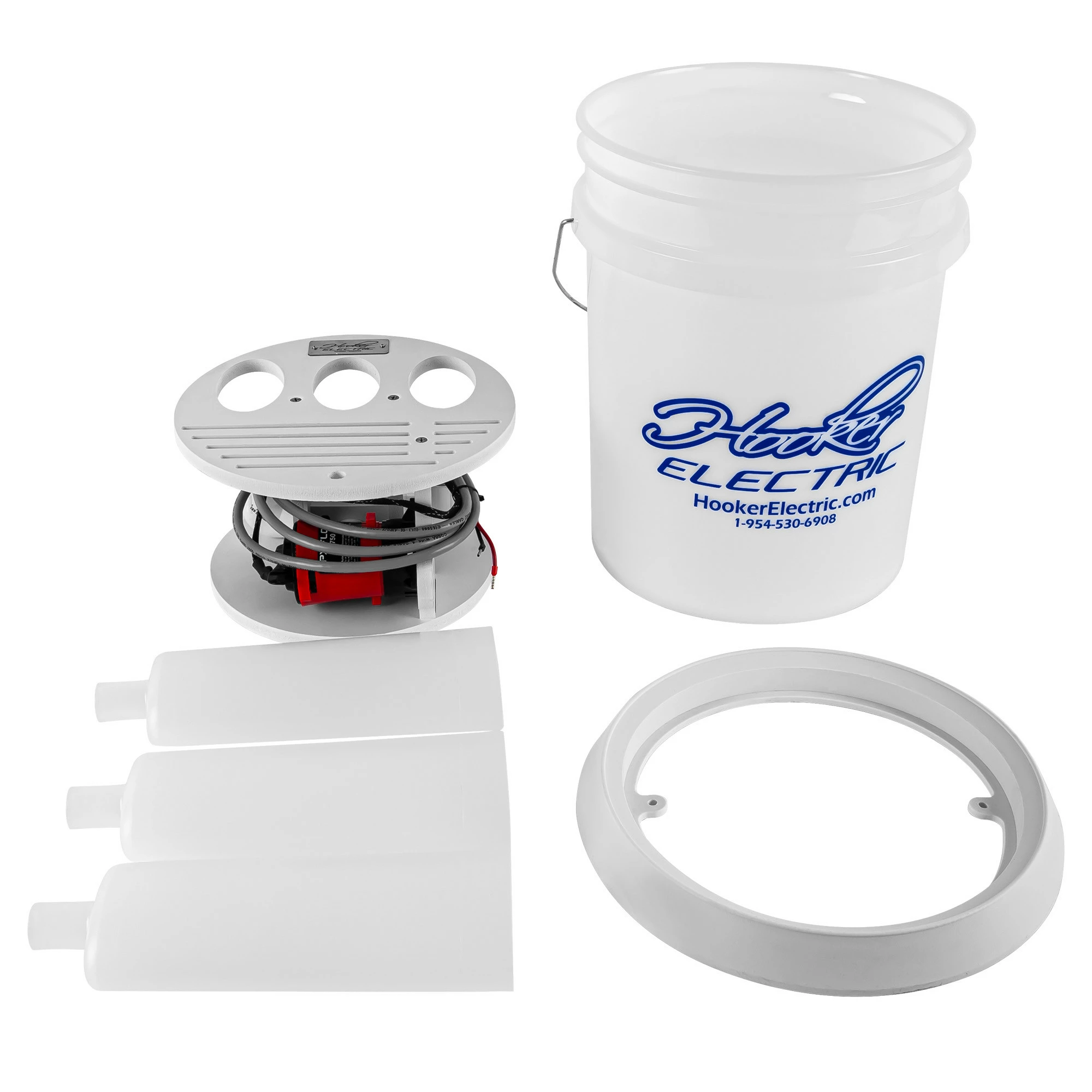 Hooker Electric Live Bait Tuna Tube Bucket Kit - Image 3