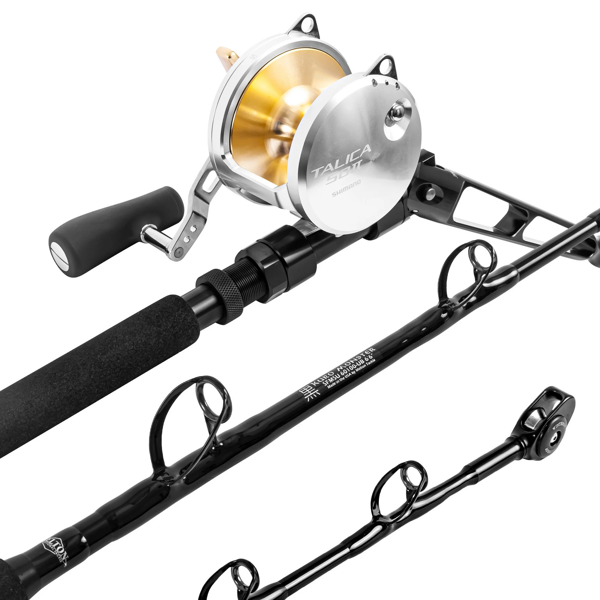 Melton Tackle Kuro Swordfish Monster/Shimano Talica Stand-Up Rod And Reel Combos - Image 3
