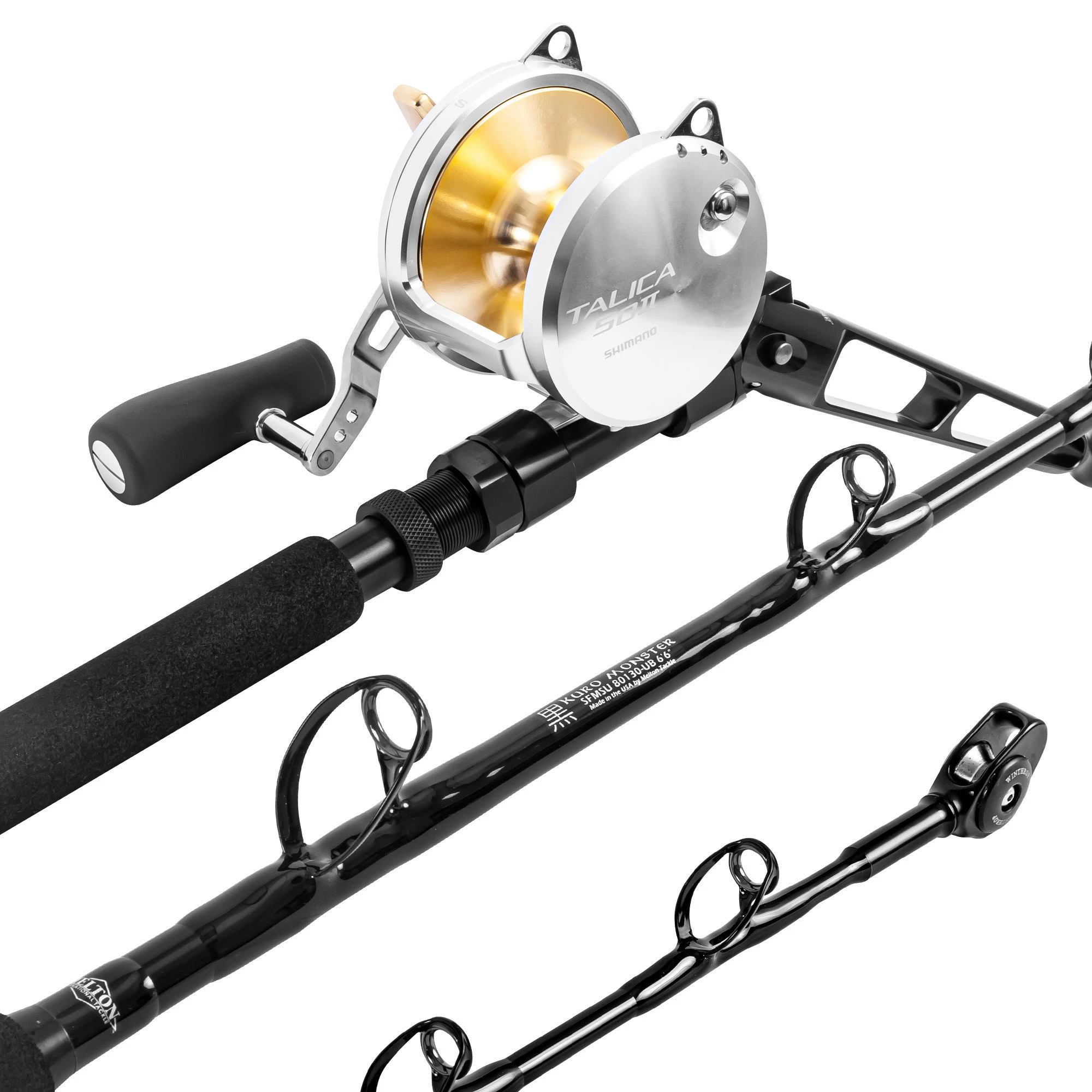 Melton Tackle Kuro Swordfish Monster/Shimano Talica Stand-Up Rod And Reel Combos - Image 4