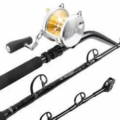 Melton Tackle Kuro Swordfish Monster/Shimano Talica Stand-Up Rod And Reel Combos