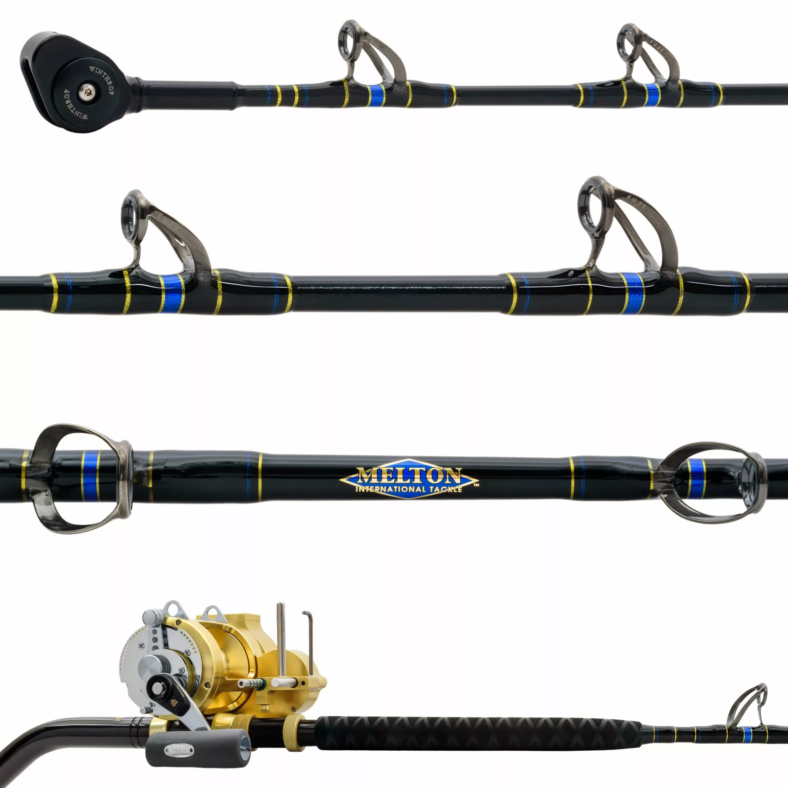 Melton Tackle Velocity & Hooker Electric Tiagra High-Speed Trolling Combos - Image 3