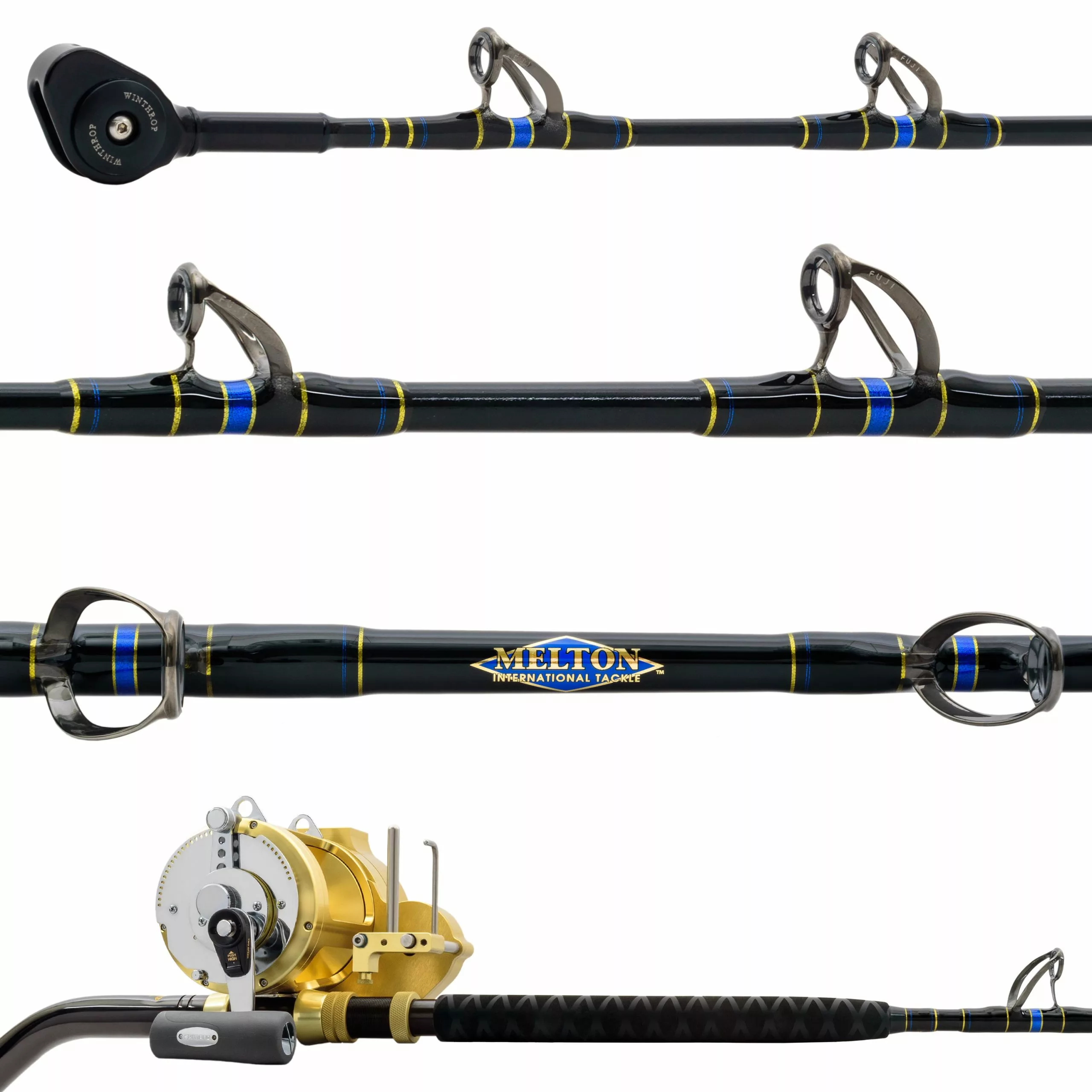 Melton Tackle Velocity & Hooker Electric Tiagra High-Speed Trolling Combos - Image 4