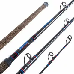 Seeker Rods Seeker Black Steel Deckhand Conventional Rods
