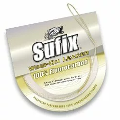 Sufix Fishing Line Sufix Wind-On Fluorocarbon Leader